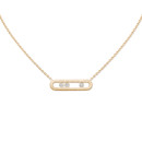 Messika Move Classique Ciselé Halskette (Ref: 14667-YG) - Bild 0