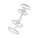 Messika Glam'azone Double Ring (Ref: 06141-WG) - Bild 0