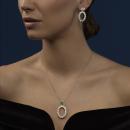 Chopard L'Heure du Diamant Marquise Anhänger mit Halskette (Ref: 79A061-1401) - Bild 4
