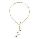 Tamara Comolli MIKADO Collier Delicate Türkis mit Diamond Pavé  (Ref: N-M-Del51-Tur-p-yg) - Bild 3