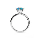 Tamara Comolli TULIP Ring XS mit Swiss Topas (Ref: R-TUL-xs-ToSw-wg) - Bild 2