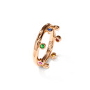Tamara Comolli GYPSY Crown Brilliant Cut Ring 'Candy' (Ref: R-Gyp-C-Br-Can-rg) - Bild 0