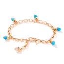 Tamara Comolli MIKADO Armband Charm Türkis (Ref: B-MC-Ch-Tur-p-rg) - Bild 0