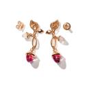 Tamara Comolli MIKADO Ohrringe Dangling 2 Acorns 'Blush' (Ref: E-M-d-2-Blu-rg) - Bild 3