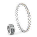 Serafino Consoli Serafino Multi-Size Ring und Armband (Ref: S.RB 5M2 WG WD) - Bild 0