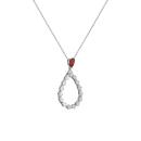 Chopard L'Heure Du Diamant Drop Anhänger mit Halskette (Ref: 79A063-1301) - Bild 2