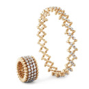Serafino Consoli Serafino Multi-Size Ring und Armband (Ref: S.RB 5M4 RG WD) - Bild 0