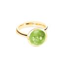Tamara Comolli BOUTON Ring large Peridot (Ref: R-BOU-l-Per-yg) - Bild 0