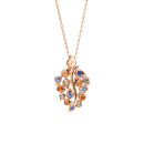 Tamara Comolli SNOWFLAKES Leaf Anhänger in 'Classic/Primaluce' (Ref: P-SF-L-ClPri-rg) - Bild 0