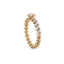 Serafino Consoli Brevetto Solitaire Multi-Size Ring (Ref: RMS SL WD 075 3H2 RG WD) - Bild 2