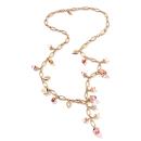 Tamara Comolli Kurzes MIKADO Collier Blush mit Diamond Pavé  (Ref: N-M-56-Blu-p-rg) - Bild 0