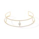 Messika Glam'Azone Pavé Skinny Choker (Ref: 05746-YG) - Bild 0