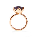Tamara Comolli TULIP Ring Small mit Amethyst (Ref: R-TUL-s-Am-rg) - Bild 2