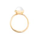 Tamara Comolli BOUTON Ring small Cacholong (Ref: R-BOU-s-Cach-yg) - Bild 2