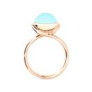 Tamara Comolli BOUTON Ring large Aqua Chalcedon (Ref: R-BOU-l-ChAq-rg) - Bild 2