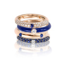 Adolfo Courrier Deep Blue Ring (Ref: TK2-DB-04) - Bild 2
