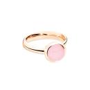 Tamara Comolli BOUTON Ring small Chalcedony pink (Ref: R-BOU-s-ChPi-rg) - Bild 0