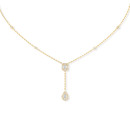 Messika My Twin Tie Halskette (Ref: 06693-YG) - Bild 0