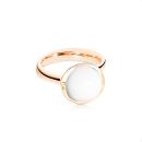 Tamara Comolli BOUTON Ring large Cacholong (Ref: R-BOU-l-Cach-rg) - Bild 0