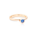 Tamara Comolli BOUTON Solitaire Ring mit Saphir (Ref: R-BOU-Sol-SaBl-rg) - Bild 0