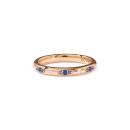 Tamara Comolli GYPSY Bandring Pavé  'Ocean'  (Ref: R-Gyp-B-OceP-rg) - Bild 2
