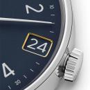 NOMOS Glashütte Minimatik 39 Datum blau (Ref: 1252) - Bild 4