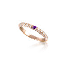 Adolfo Courrier Viola Ring (Ref: P2-VIO-01) - Bild 0
