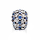 H. Krieger Bubble Ring mit Saphiren und Brillanten (Ref: 332.3335.13.6) - Bild 0