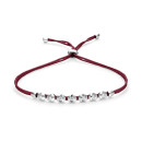 Schaffrath COLORTAIRE Armband (Ref: CTR72_B_0015_BR_2_03_DARKBURGUNDY_WW) - Bild 0