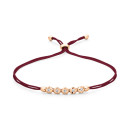 Schaffrath COLORTAIRE Armband (Ref: CTR52_B_0015_BR_2_03_DARKBURGUNDY_RW) - Bild 0