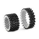 Serafino Consoli Brevetto Multi-Size Ring (Ref: RMS 7F2 WBG BD) - Bild 3