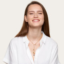 Tamara Comolli MIKADO Halskette 'Candy' mit Diamant-Pavé (Ref: N-M-Del51-Can-p-yg) - Bild 4