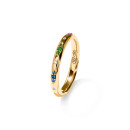 Tamara Comolli GYPSY Bandring Pavé 'Candy' (Ref: R-Gyp-B-CanP-yg) - Bild 0