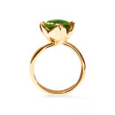 Tamara Comolli TULIP Ring Small mit Peridot (Ref: R-TUL-s-Per-yg) - Bild 2