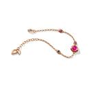 Tamara Comolli BOUTON Armband Mini Chain 'Wildberry' small/medium (Ref: B-BOU-c-WB-sm-rg) - Bild 2