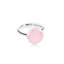 Tamara Comolli BOUTON Ring large pinker Chalcedon (Ref: R-BOU-l-ChPi-wg) - Bild 0