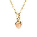 Tamara Comolli MIKADO Flamenco Anhänger mit orange Mondstein (Ref: P-MB-MoOr-yg) - Bild 0