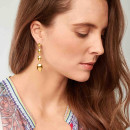 Tamara Comolli SIGNATURE Wave 4 Tropfenelemente Ohrhänger (Ref: E-Sig-Wave-4-yg) - Bild 4
