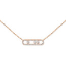 Messika Move Classique Baby Pavé Halskette (Ref: 04322-PG) - Bild 2