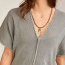 Tamara Comolli INDIA Armband mit Greywood Medium (Ref: B-IND-GW-m-wg) - Bild 3