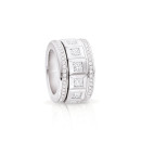 Tamara Comolli CURRICULUM VITAE 77 Ring mit Diamant-Pavé (Ref: R-CV77-13-PrL-p-wg) - Bild 0