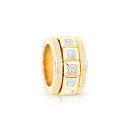 Tamara Comolli CURRICULUM VITAE 77 Ring mit Diamant-Pavé (Ref: R-CV77-13-PrL-p-yg) - Bild 0