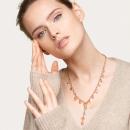 Tamara Comolli Kurzes MIKADO Collier Blush mit Diamond Pavé  (Ref: N-M-56-Blu-p-rg) - Bild 3