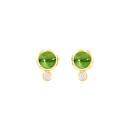 Tamara Comolli BOUTON Ohrstecker Peridot (Ref: E-BOU-Per-Cl-yg) - Bild 0