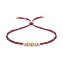 Schaffrath COLORTAIRE Armband (Ref: CTR32_B_0015_BR_2_03_DARKBURGUNDY_YW) - Bild 0