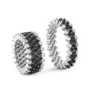 Serafino Consoli Brevetto Multi-Size Ring (Ref: RMS 5F2 WG WD BD) - Bild 3