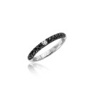 Adolfo Courrier Black & White Ring (Ref: P2-BW-02) - Bild 0