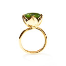 Tamara Comolli TULIP Ring Large mit Peridot (Ref: R-TUL-l-Per-yg) - Bild 2