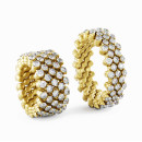 Serafino Consoli Brevetto Multi-Size Ring (Ref: RMS 5F4 YG WD) - Bild 3