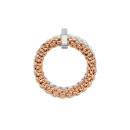 FOPE Prima doppelter Mesh-Ring mit Diamantpavé (Ref: 74008AX_BB_1_XBX_0XS) - Bild 3